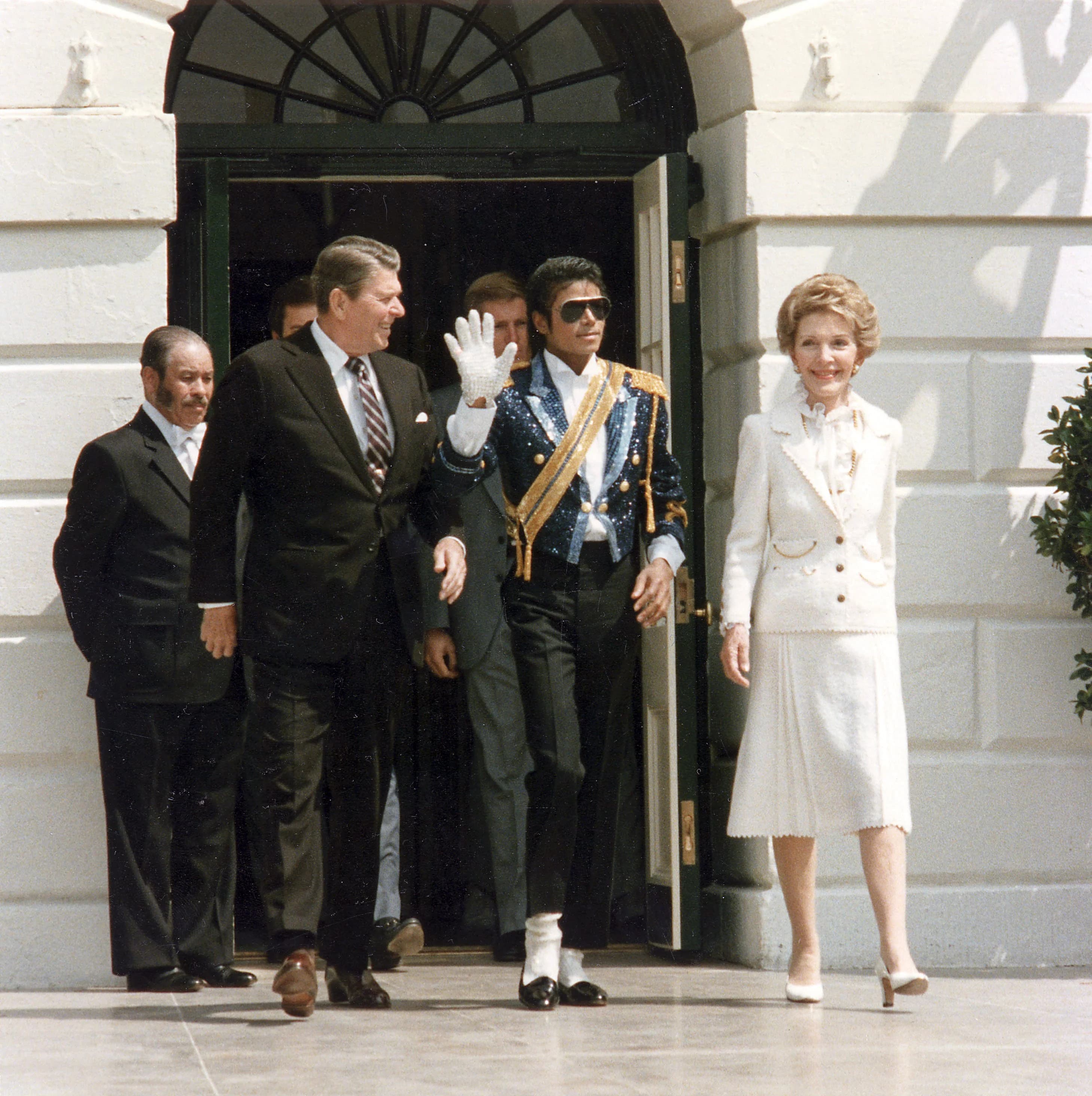 Michael Jackson at the White House